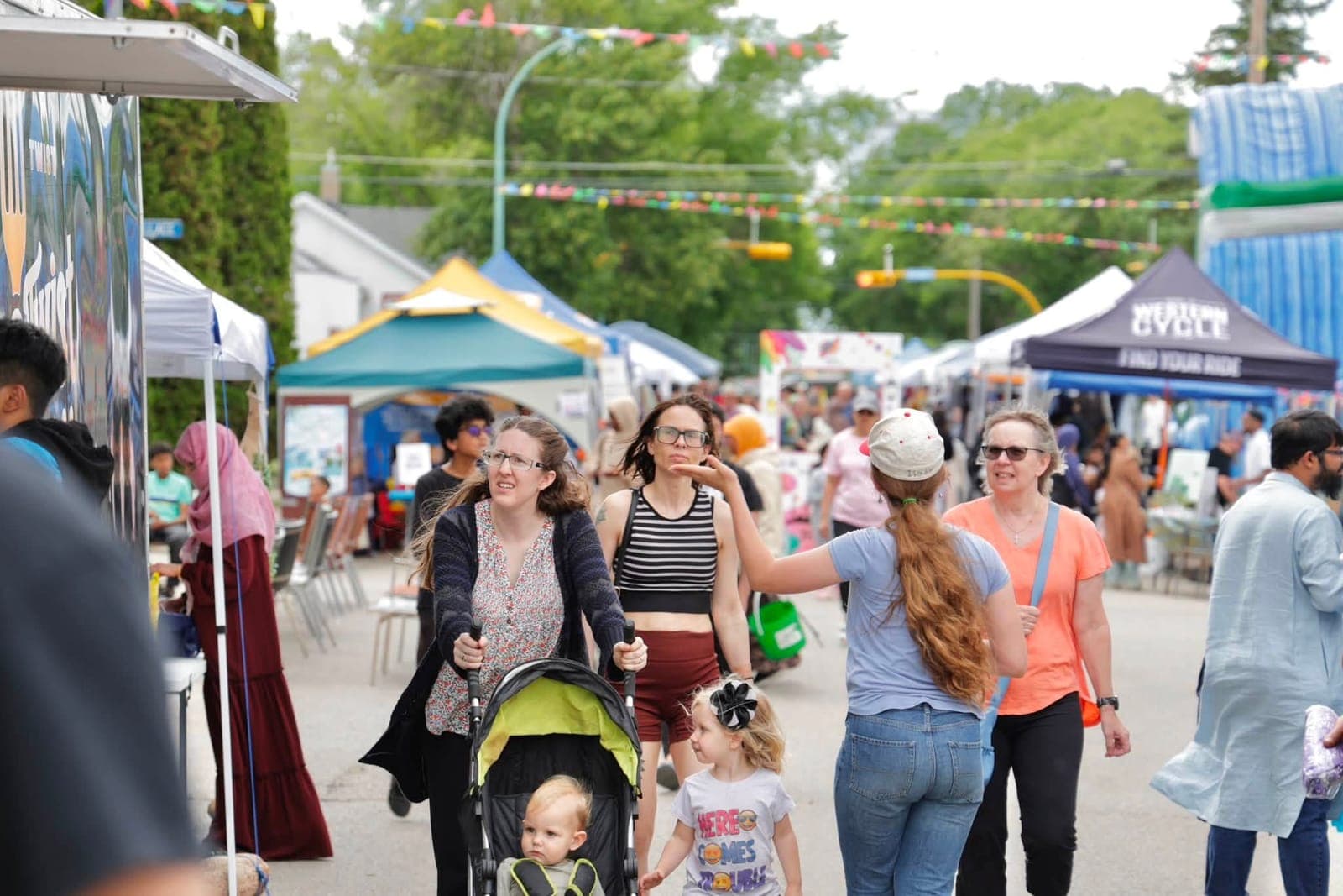 The street festival